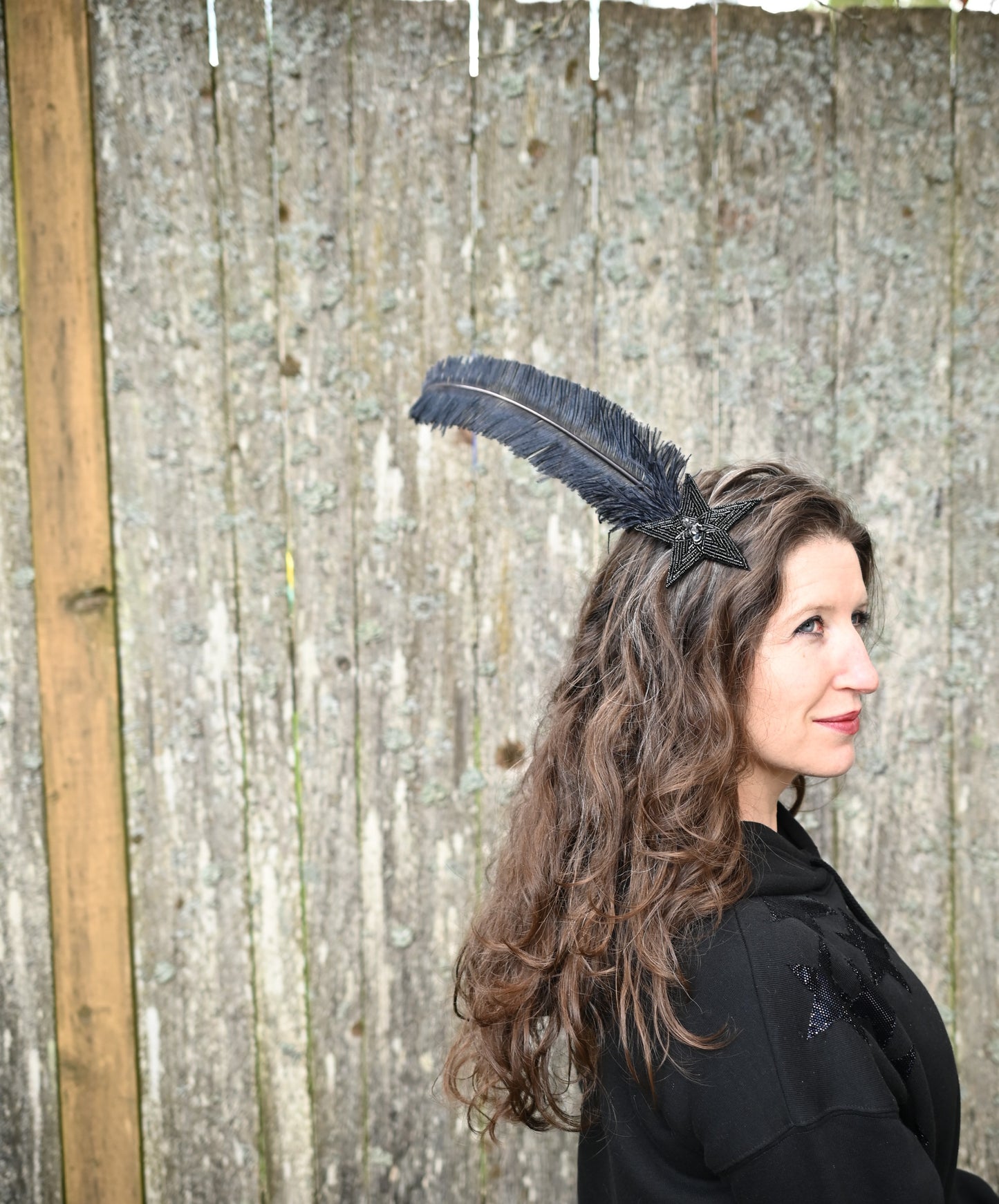 Long Star Hair Clip