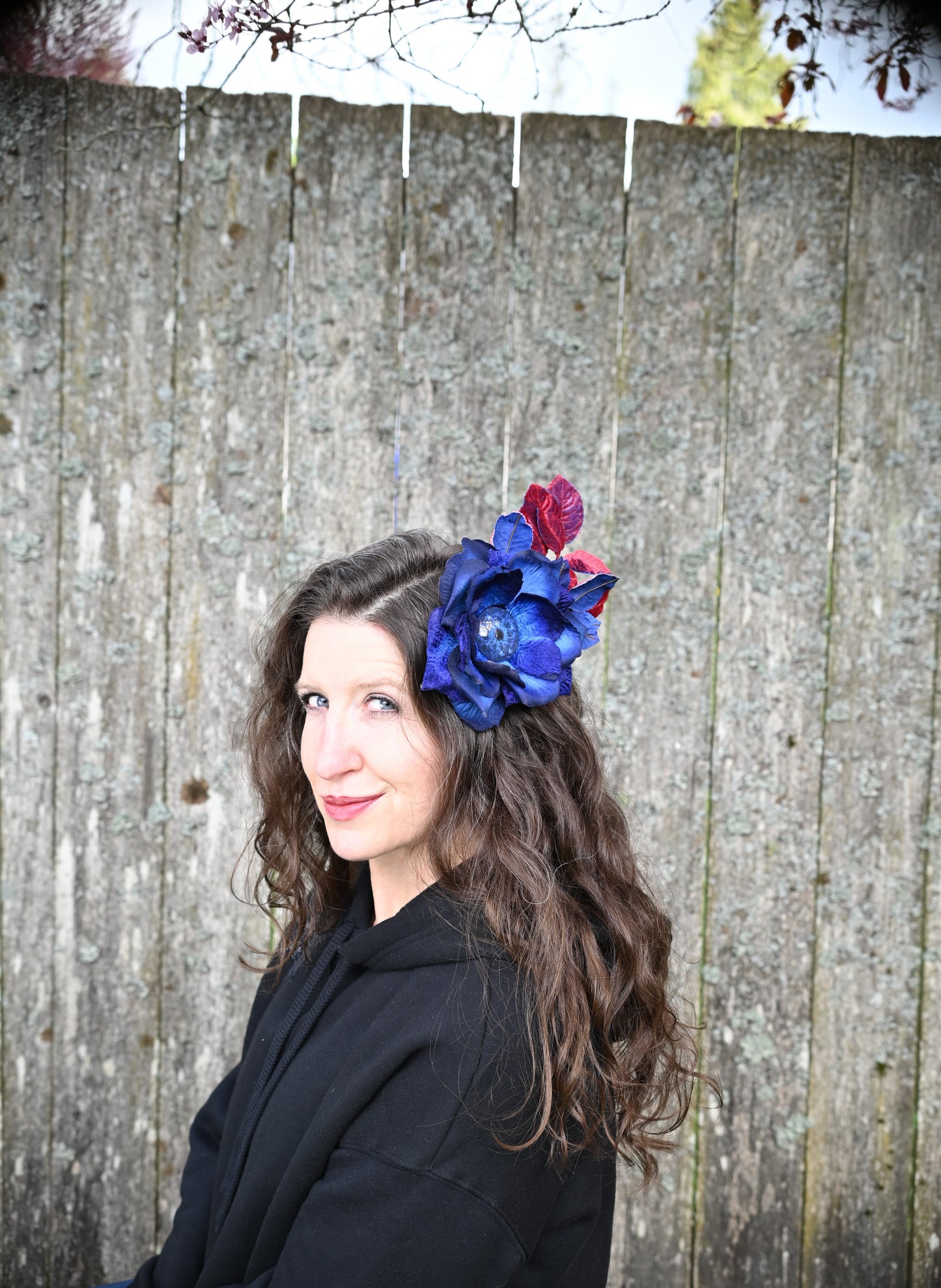Blue Eye Hair Clip