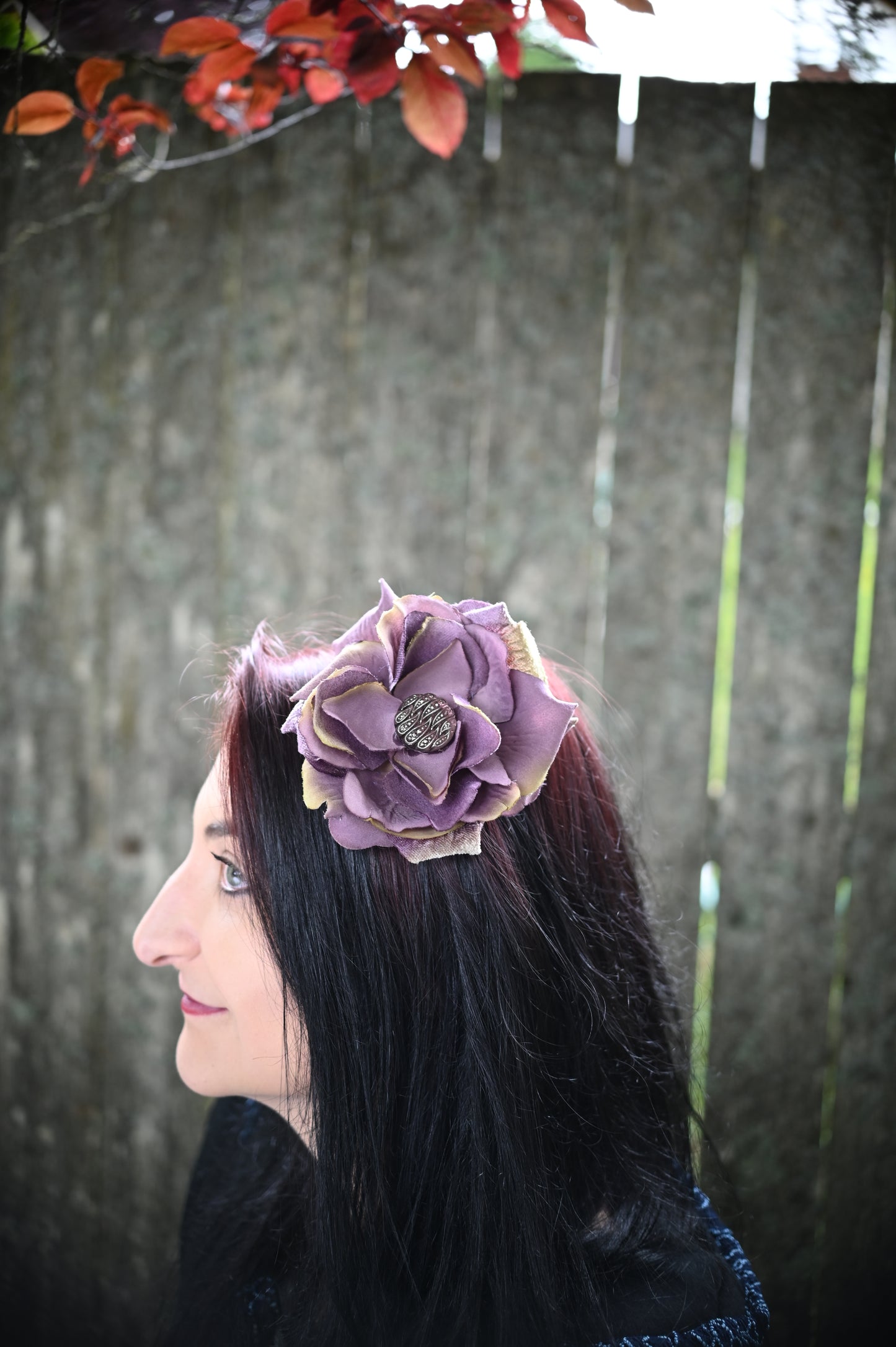 Pretty Rose Hair Clip