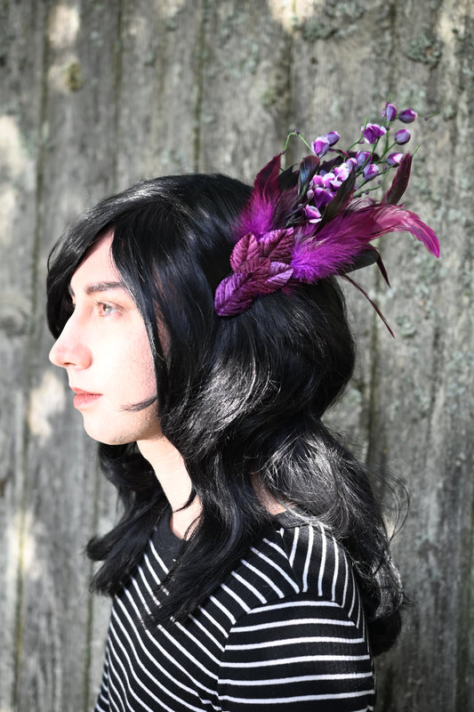 Lovely Plum Hair Clip