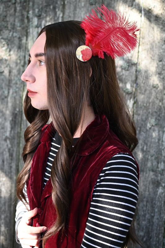 Covered in Kimono Hair Clip