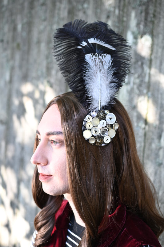 Art Deco Hair Clip