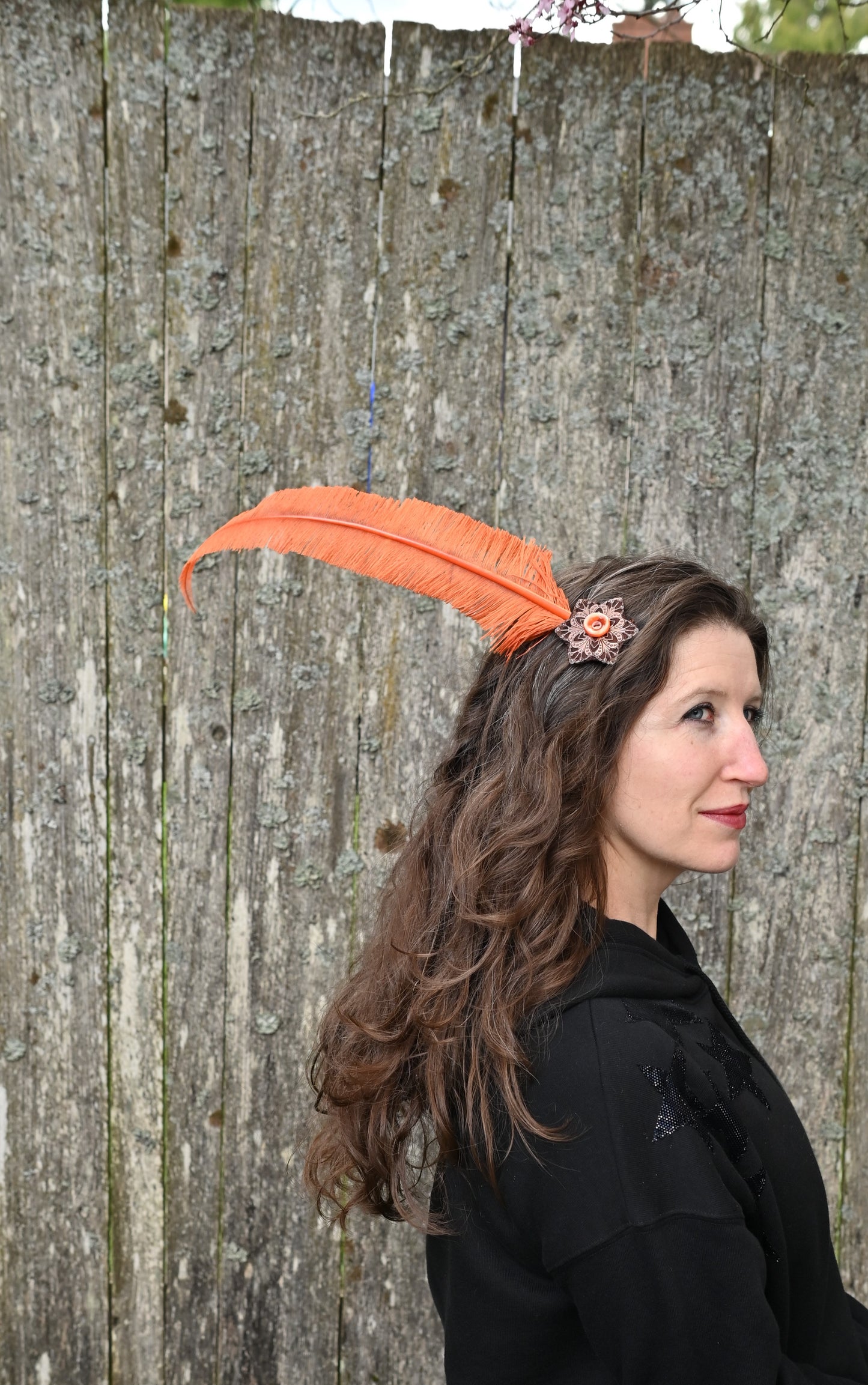 Long Star Hair Clip