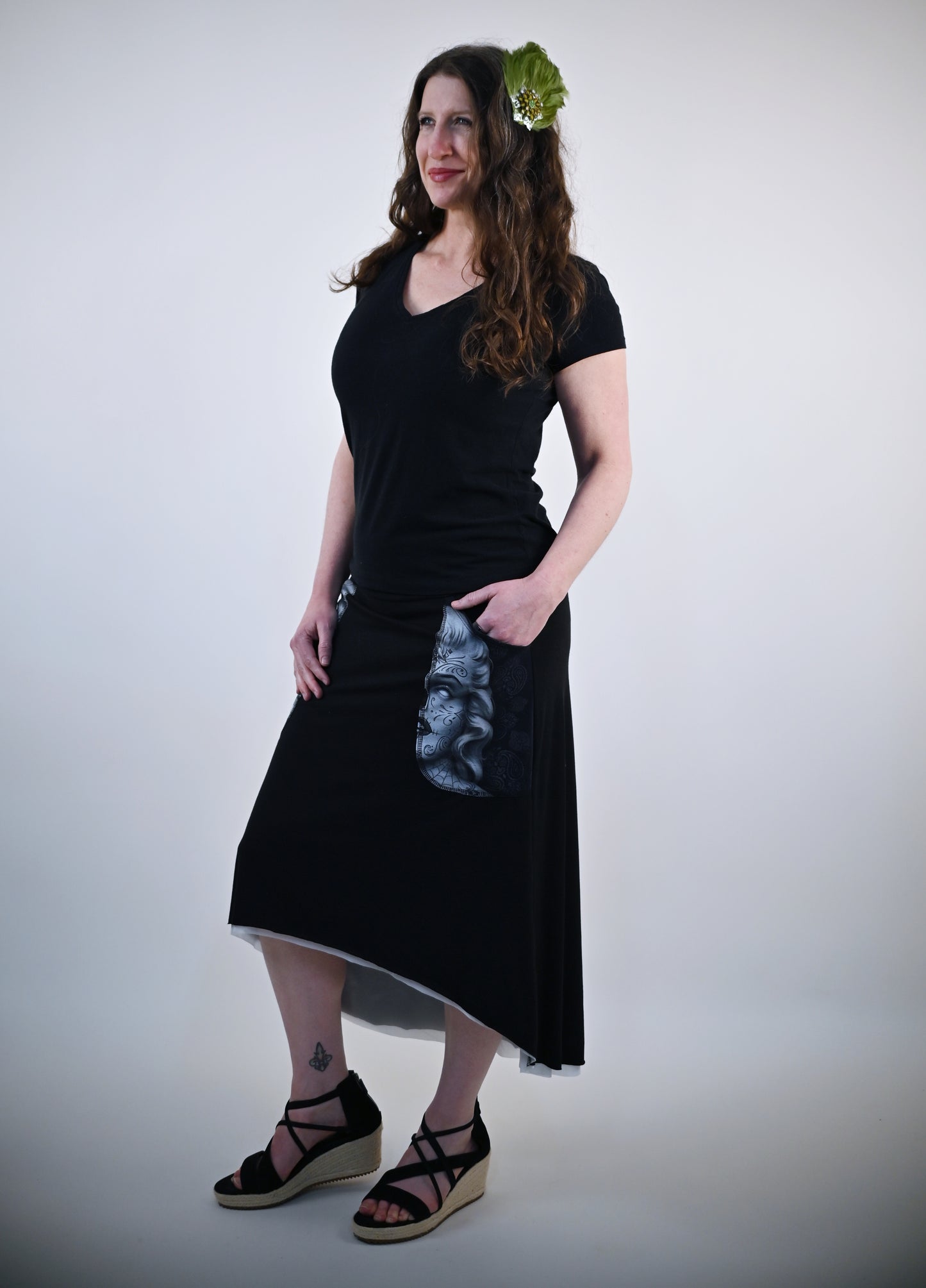 OOAK L/Reg Hi Lo Skirts