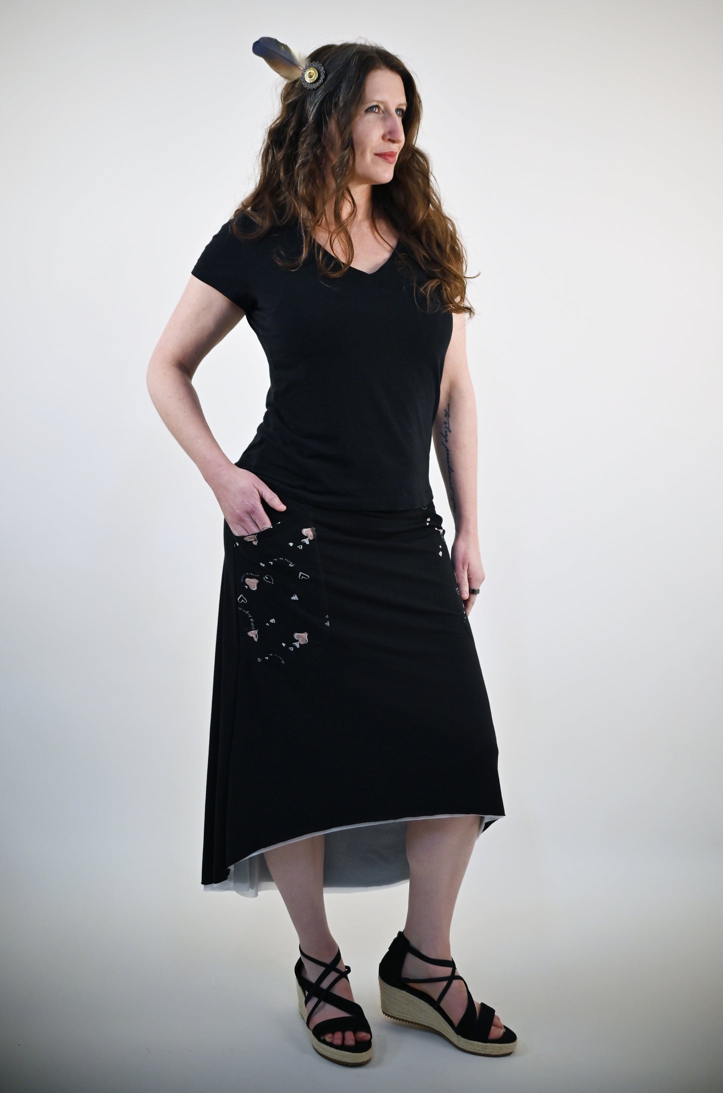 OOAK L/Reg Hi Lo Skirts