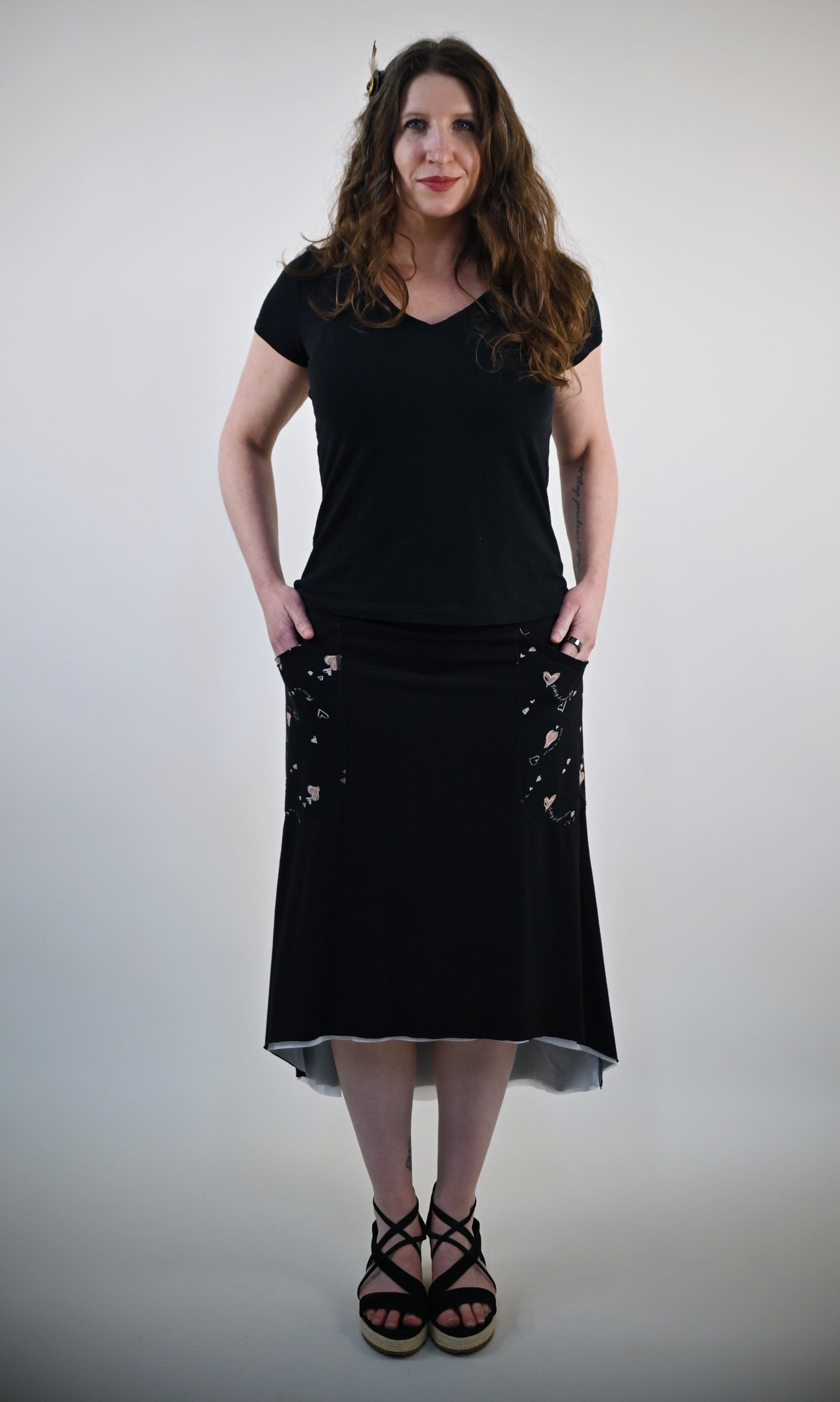 OOAK L/Reg Hi Lo Skirts