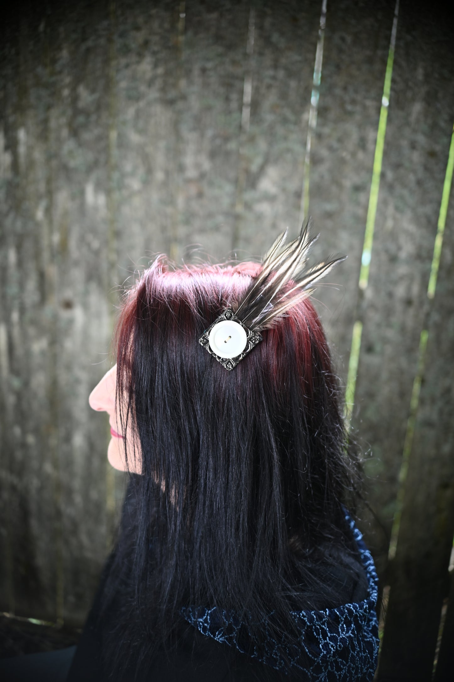 Cate Button Hair Clip