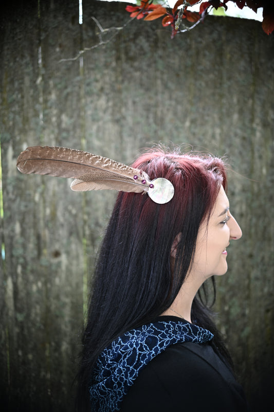 Sea Bird Hair Clip