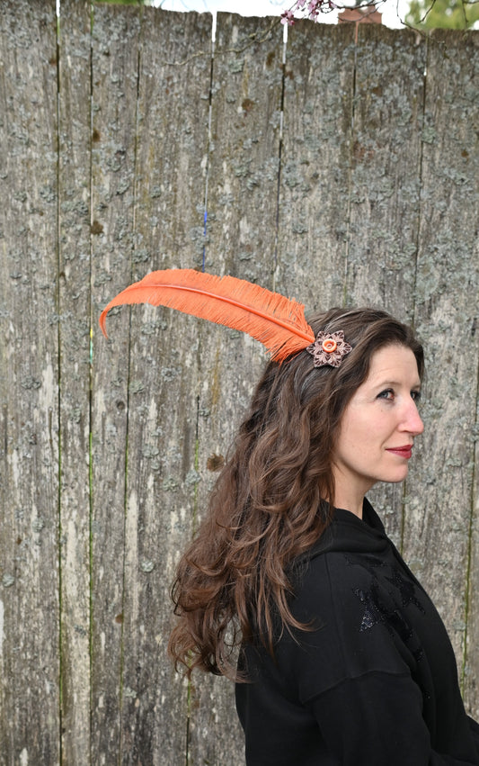 Long Star Hair Clip