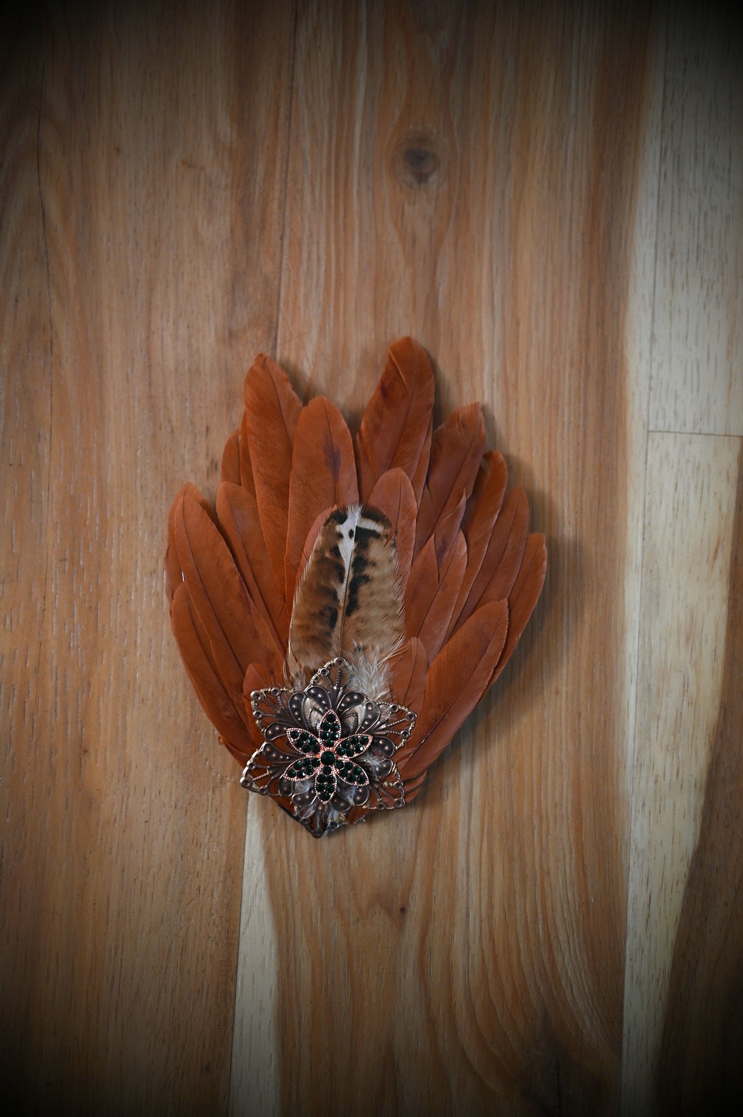 Vintage Tawny Hair Clip